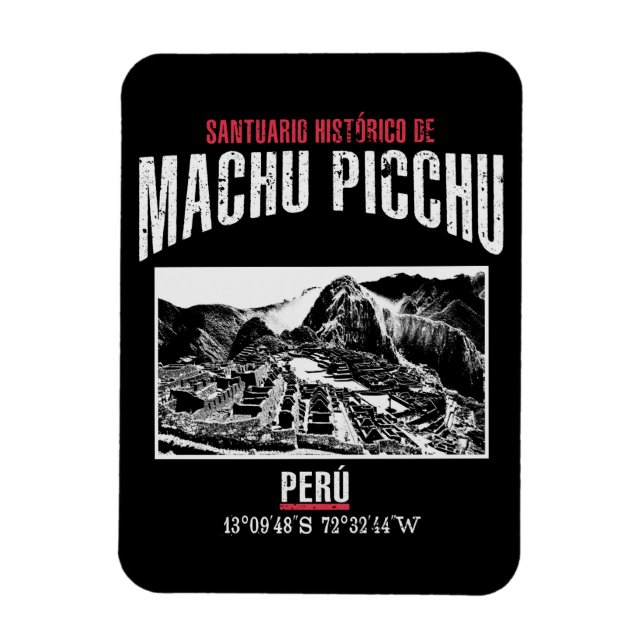 Machu Picchu Magnet (Vertikal)