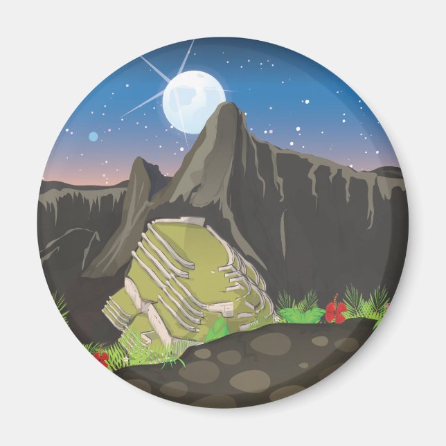 Machu Picchu Magnet (Framsidan)