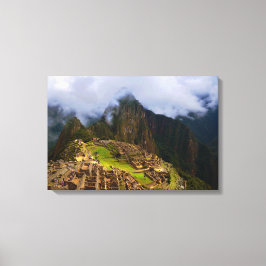 Machu Picchu Overlook, Peru Canvastryck