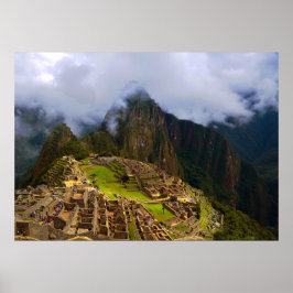 Machu Picchu Overlook, Peru Poster