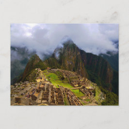 Machu Picchu Overlook, Peru Vykort