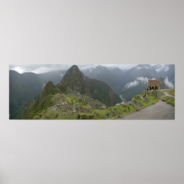 Machu Picchu Panorama Poster (Framsidan)