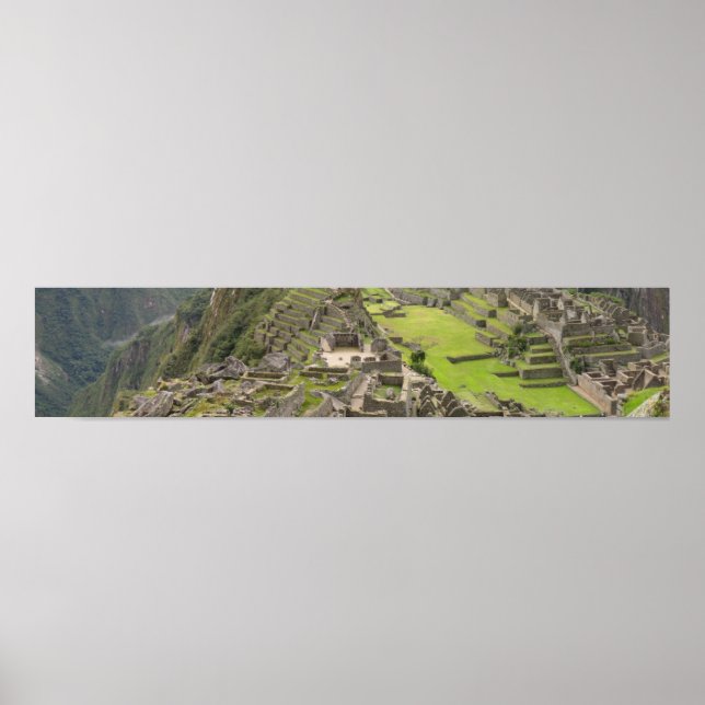 Machu Picchu Panorama Poster (Framsidan)