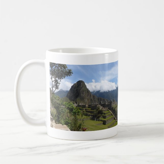 Machu Picchu Panoramic Coffee Mugg (Vänster)
