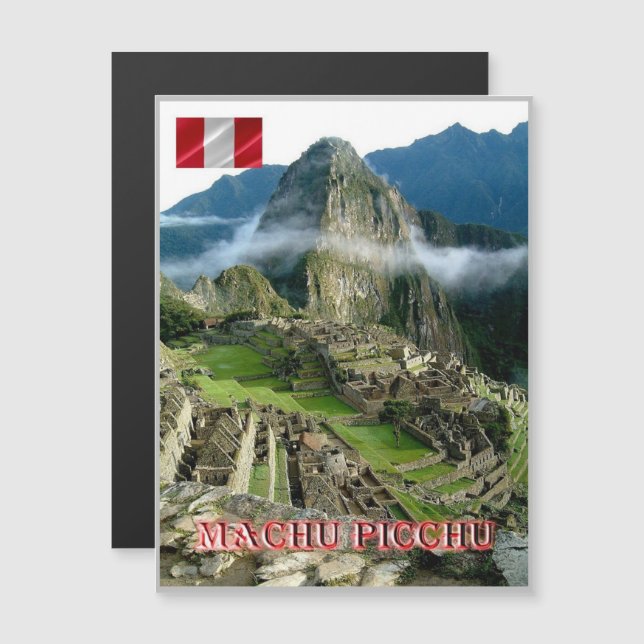 Machu Picchu - Peru - (Fram/baksida)