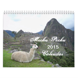 Machu Picchu Peru 2015 kalender