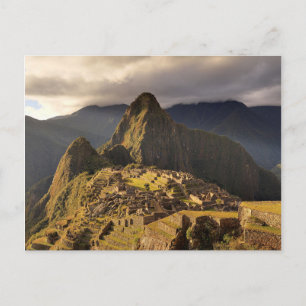 Machu Picchu, Peru   "Borttappad City of the Incas Vykort