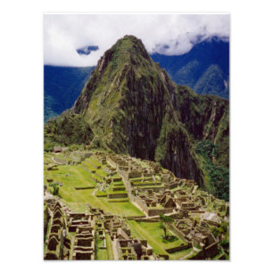 Machu Picchu, Peru Fototryck