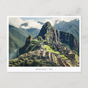Machu Picchu, Peru Helg Vykort