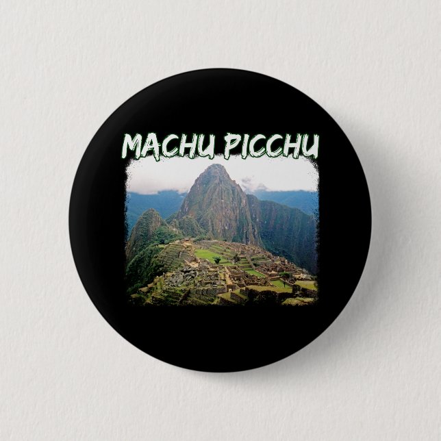 Machu Picchu Peru - Huayna Picchu Mountain Knapp (Framsida)