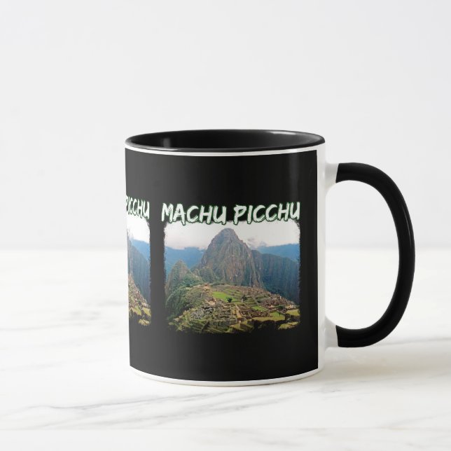 Machu Picchu Peru - Huayna Picchu Mountain Mugg (Höger)