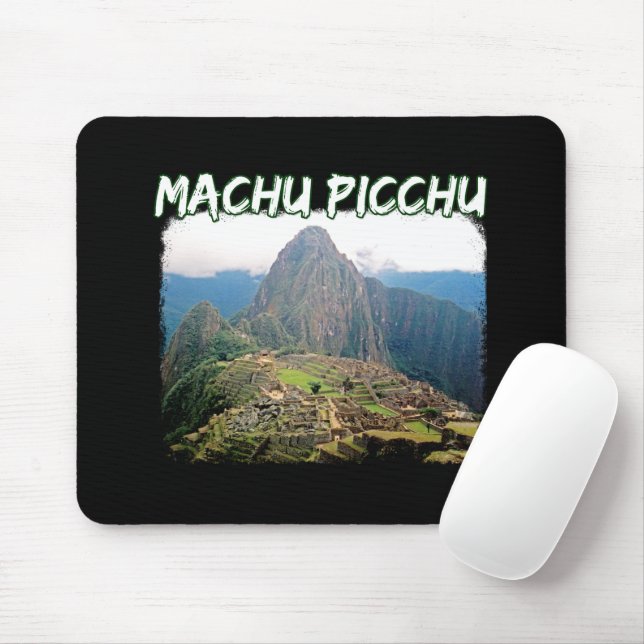 Machu Picchu Peru - Huayna Picchu Mountain Musmatta (Med mus)