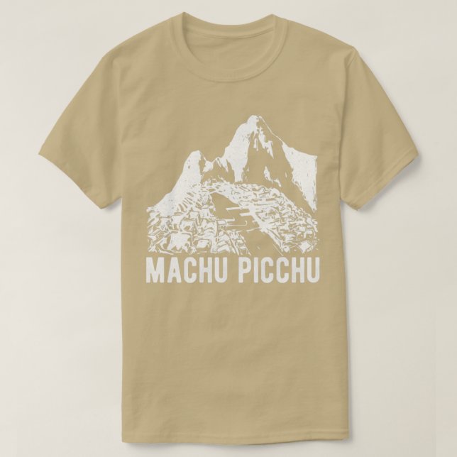 Machu Picchu Peru Inca Gift T Shirt (Design framsida)