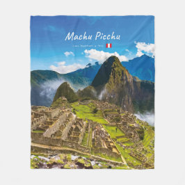 Machu Picchu, Peru - Inkaruiner Citadel Fleecefilt