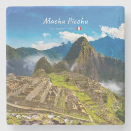 Machu Picchu, Peru - Inkaruiner Citadel Stenunderlägg