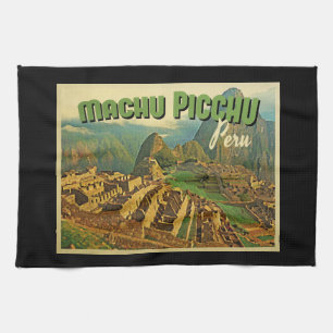 Machu Picchu Peru Kökshandduk