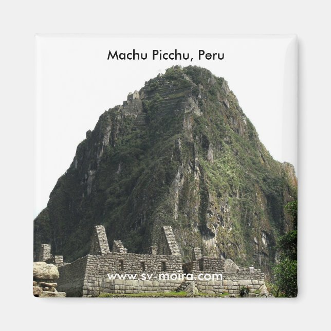 Machu Picchu, Peru Magnet (Framsidan)