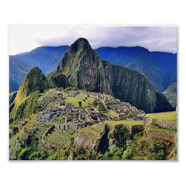 MACHU PICCHU - Peru - panorama Fototryck (Framsidan)