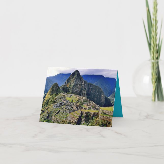MACHU PICCHU - Peru - panorama Kort (Framsida)
