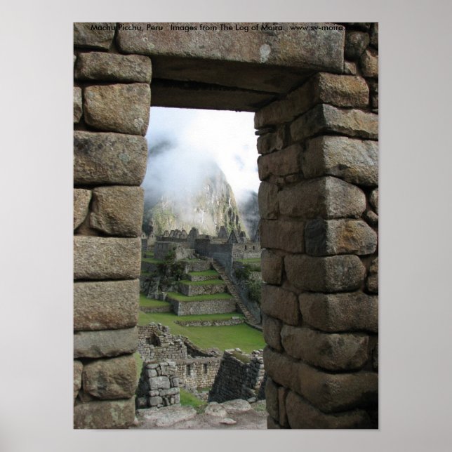Machu Picchu, Peru Poster (Framsidan)