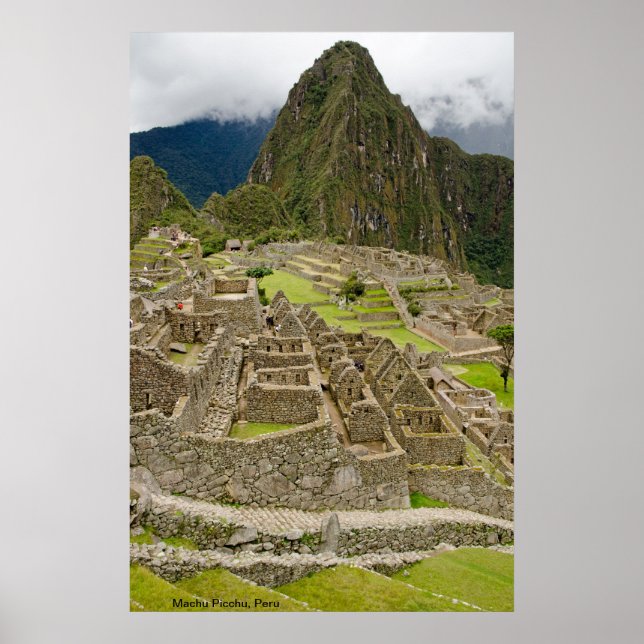 Machu Picchu, Peru Poster (Framsidan)