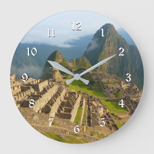 Machu Picchu, Peru Stor Klocka (Framsida)