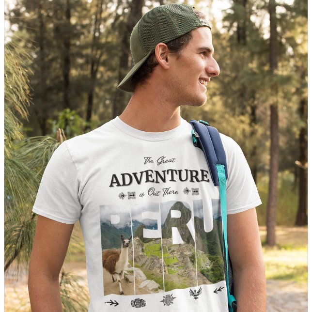 Machu Picchu Peru T-Shirt | Cusco, Inca, Andes (Skapare uppladdad)