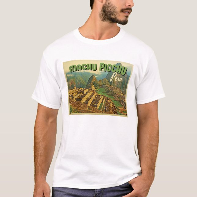 Machu Picchu Peru Tee (Framsida)