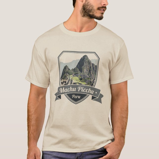 Machu Picchu Peru Travel Souvenir T Shirt (Framsida)