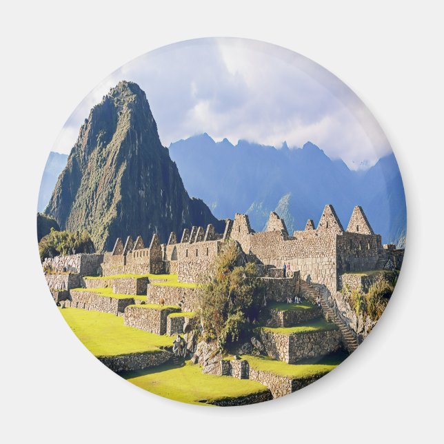 MACHU PICCHU - Peru - vy Magnet (Framsidan)