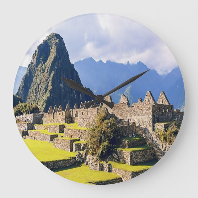 MACHU PICCHU - Peru - vy Stor Klocka (Framsida)
