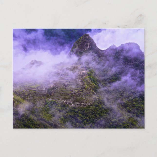 Machu Picchu, Peru Vykort (Framsida)