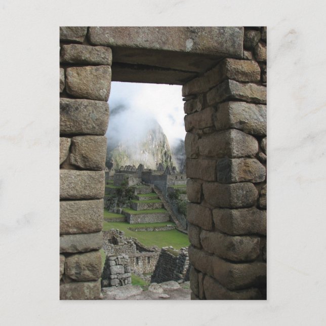 Machu Picchu, Peru Vykort (Framsida)
