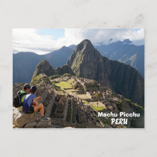 Machu Picchu, Peru Vykort
