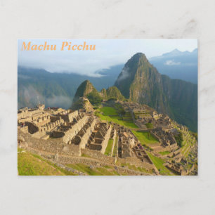 Machu Picchu, Peru Vykort