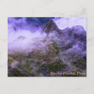 Machu Picchu, Peru Vykort