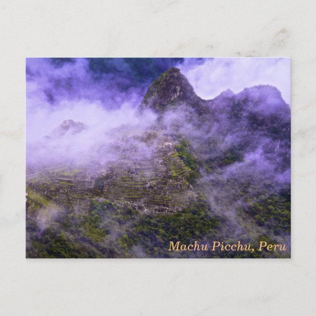 Machu Picchu, Peru Vykort (Framsida)