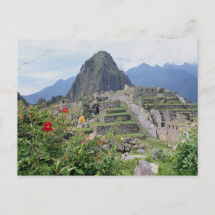 Machu Picchu, Peru Vykort