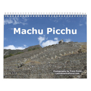 Machu Picchu Peru Wall Calendar 2025 Kalender