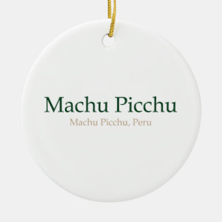 Machu Picchu, PeruMachu Picchu Julgransprydnad Keramik