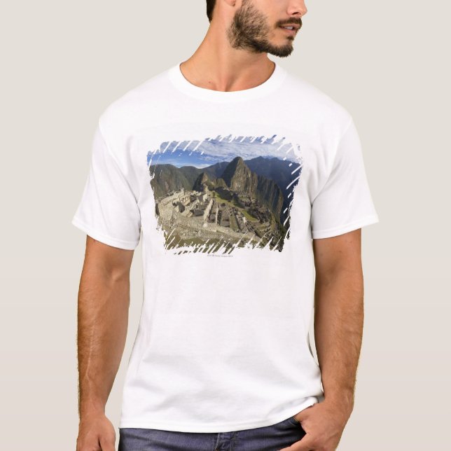 Machu Picchu, plats för UNESCO-världsarv, Aguas T-shirt (Framsida)