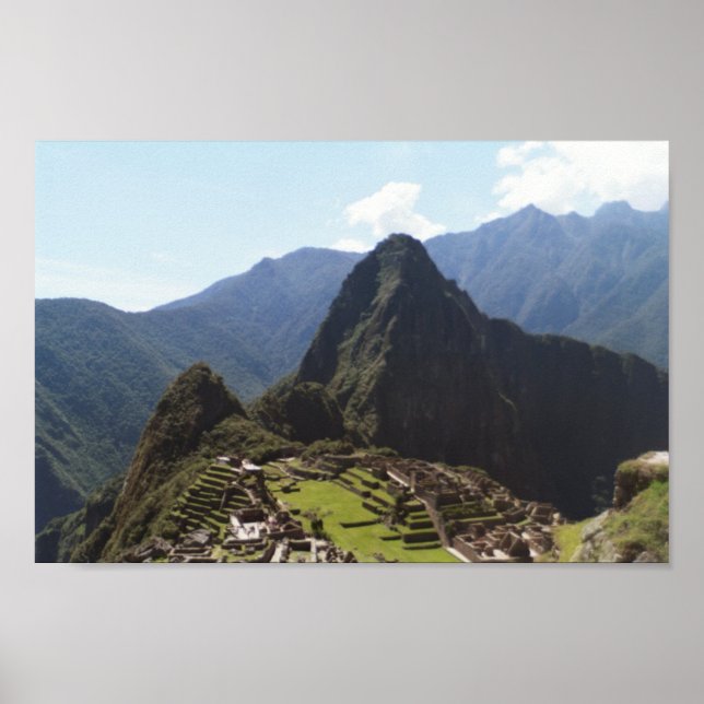 Machu Picchu Poster (Framsidan)
