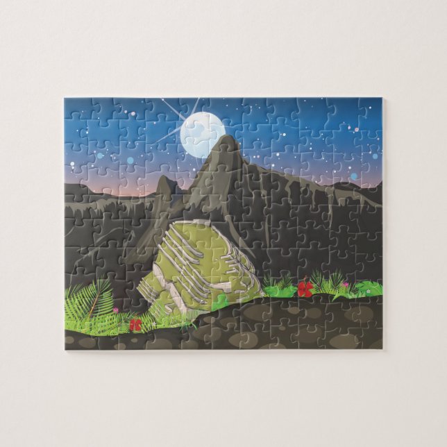 Machu Picchu Pussel (Horisontell)