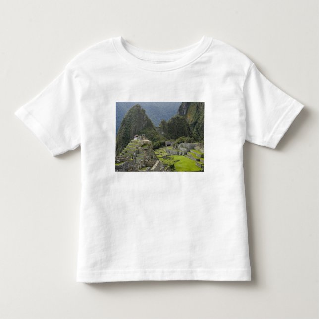Machu Picchu, ruiner av Inca City, Peru. 2 T-shirt (Framsida)