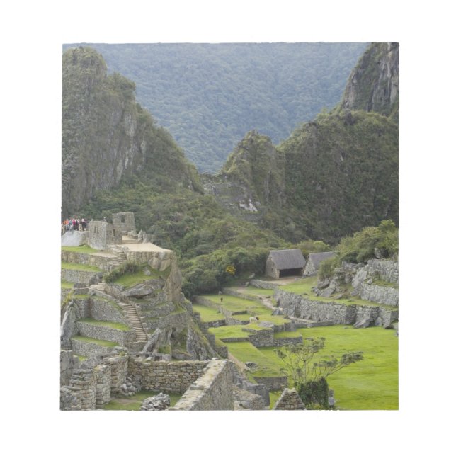 Machu Picchu, ruiner av Inka-staden, Peru. 2 Anteckningsblock (Framsida)