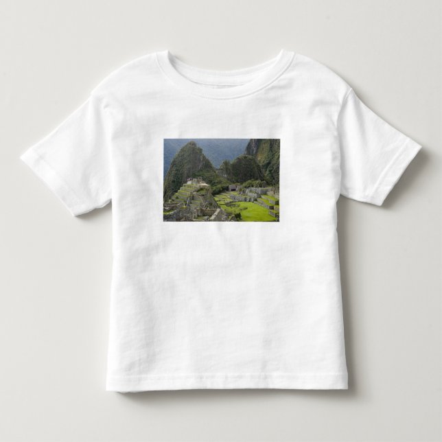 Machu Picchu, ruiner av Inka-staden, Peru. 2 T-shirt (Framsida)