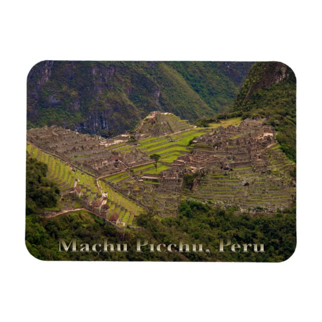 Machu Picchu Ruins, Peru Magnet (Horisontell)