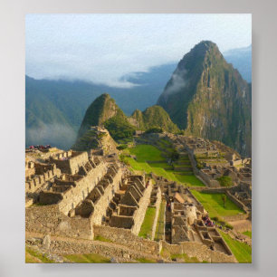 Machu Picchu ruins Poster