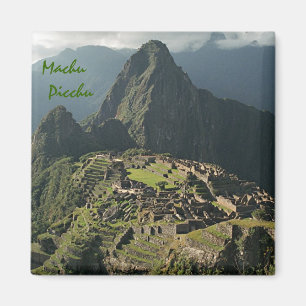 Machu Picchu souvenirRefigerator magnet