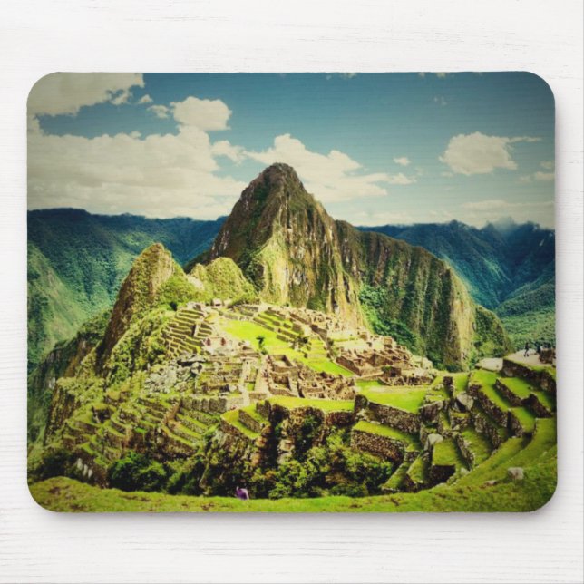 Machu Picchu stilized Musmatta (Framsidan)